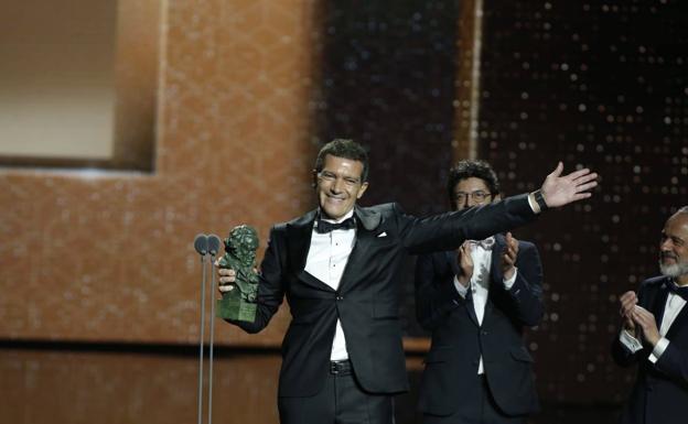 Banderas, con su Goya a mejor actor 