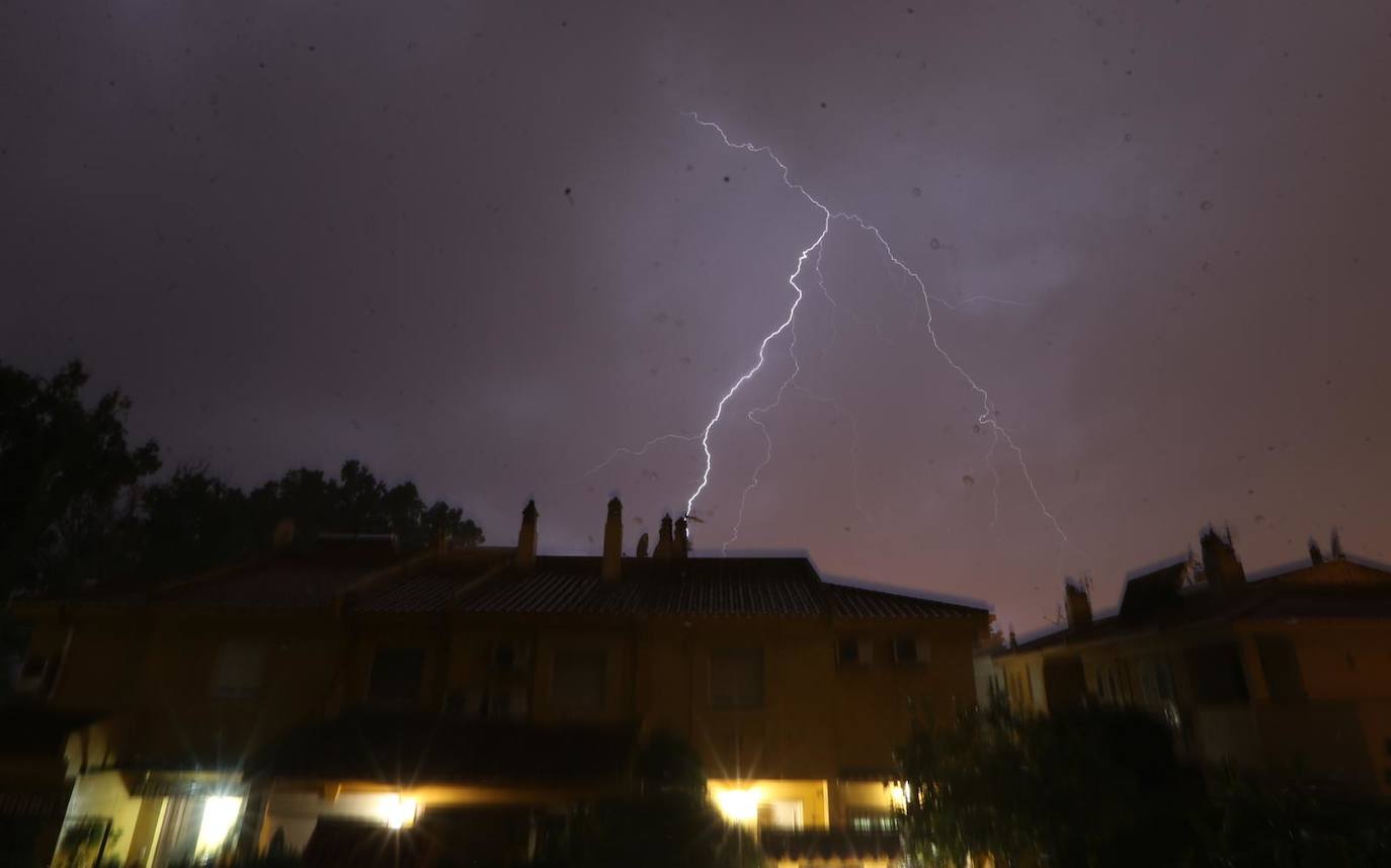 Desde las 0.00 horas está vigente el aviso naranja de Meteorología, que estará activo hasta las 18.00 horas El desbordamiento del río inunda Campanillas y corta los accesos