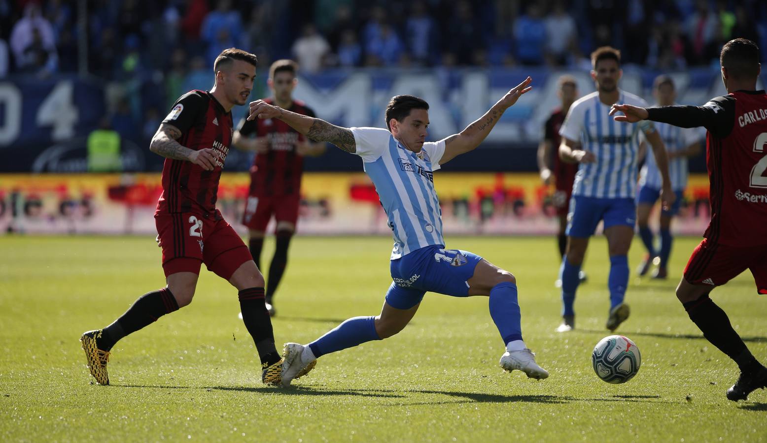 El equipo blanquiazul regala dos goles y sólo puede empatar