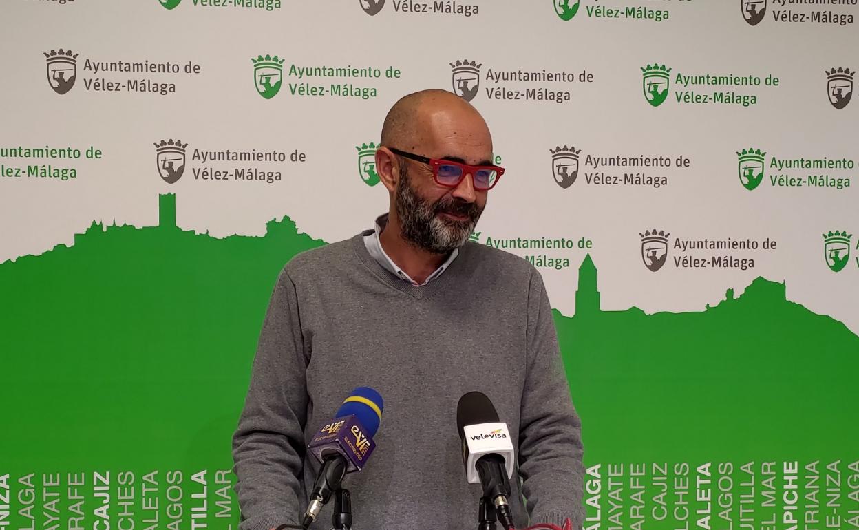 El conceja lde Infraestructuras, Juan García (GIPMTM). 