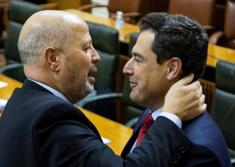 Debate en el Parlamento sobre la situación de Andalucía. 