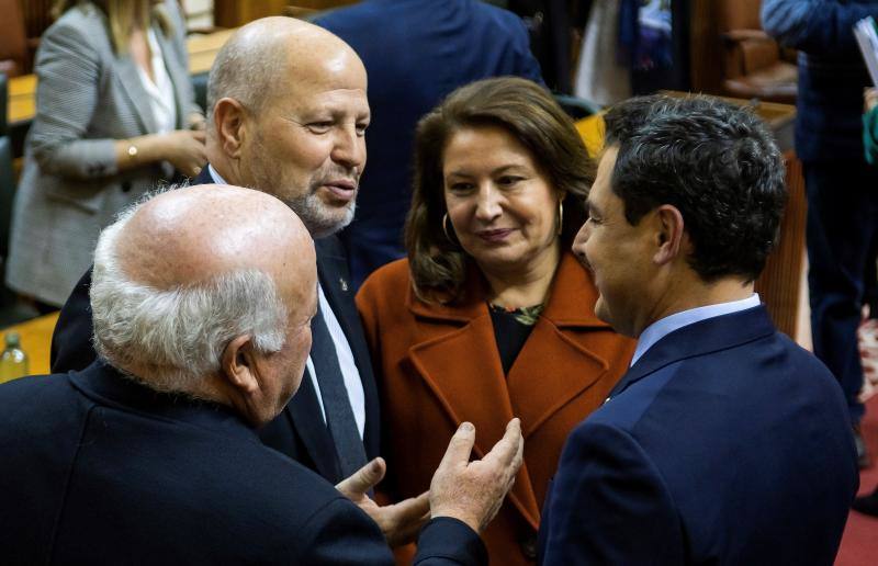 Debate en el Parlamento sobre la situación de Andalucía. 