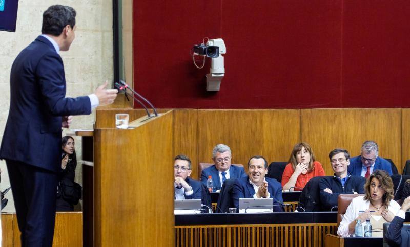 Debate en el Parlamento sobre la situación de Andalucía. 