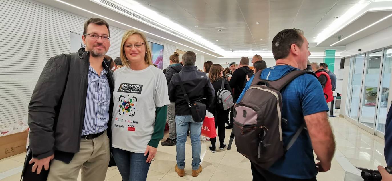 La prueba, que cumple este año su décima edición, reúne a decenas de aficionados al mundo de la imagen en Málaga para pasar una jornada lúdica y de convivencia en torno a la fotografía