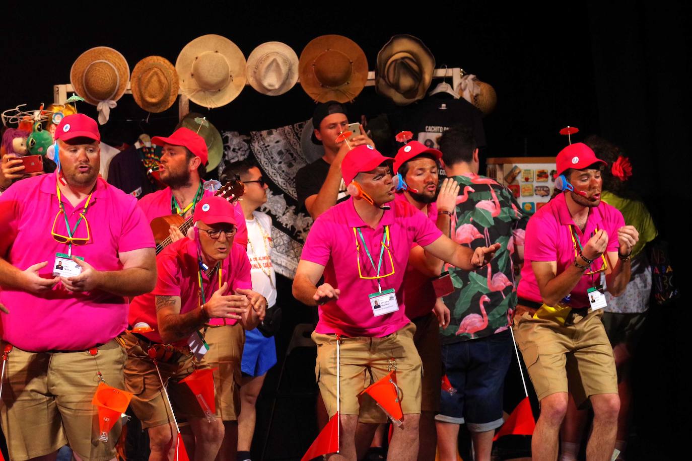 La murga 'Los que te dan el viaje'.