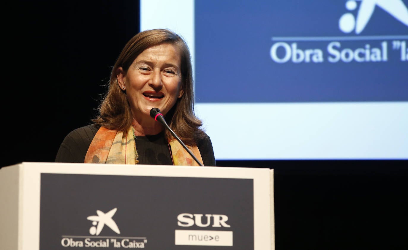Entrega de galardones al compromiso social de distintas asociaciones malagueñas en el Museo Picasso con Diario SUR y Fundación La Caixa