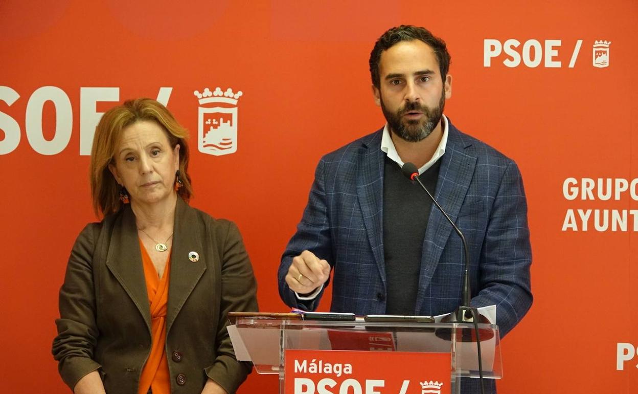 Daniel Pérez y Begoña Medina han comparecido este miércoles. 