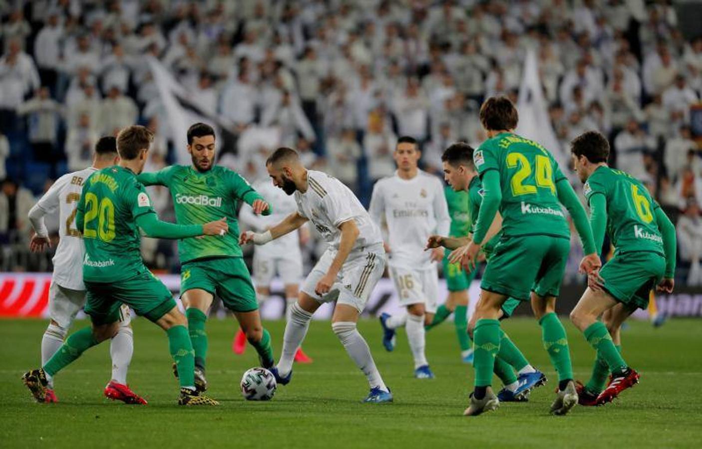 Fotos: Las mejores imágenes del Real Madrid-Real Sociedad