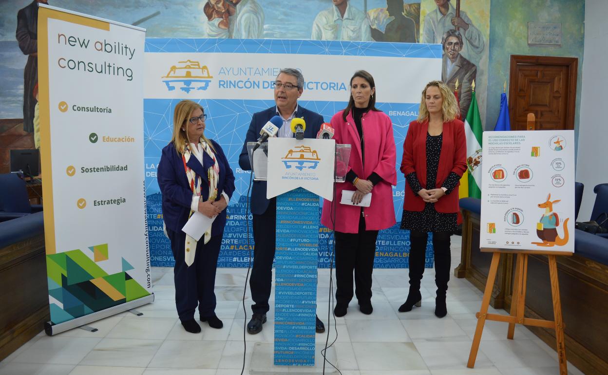 Presentación del proyecto, este jueves en el Ayuntamiento rinconero. 