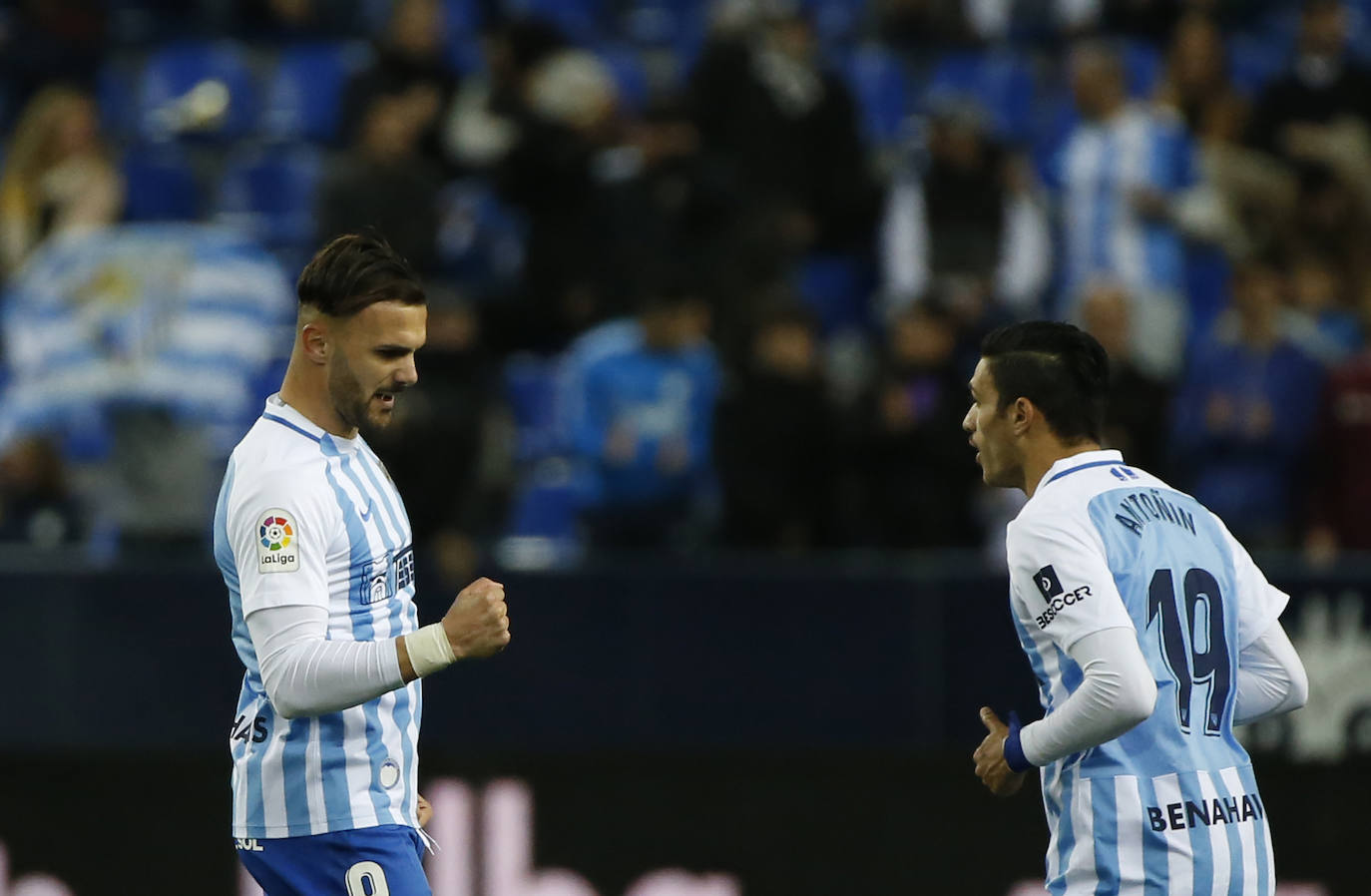 Fotos: La victoria del Málaga ante el Numancia, en imágenes