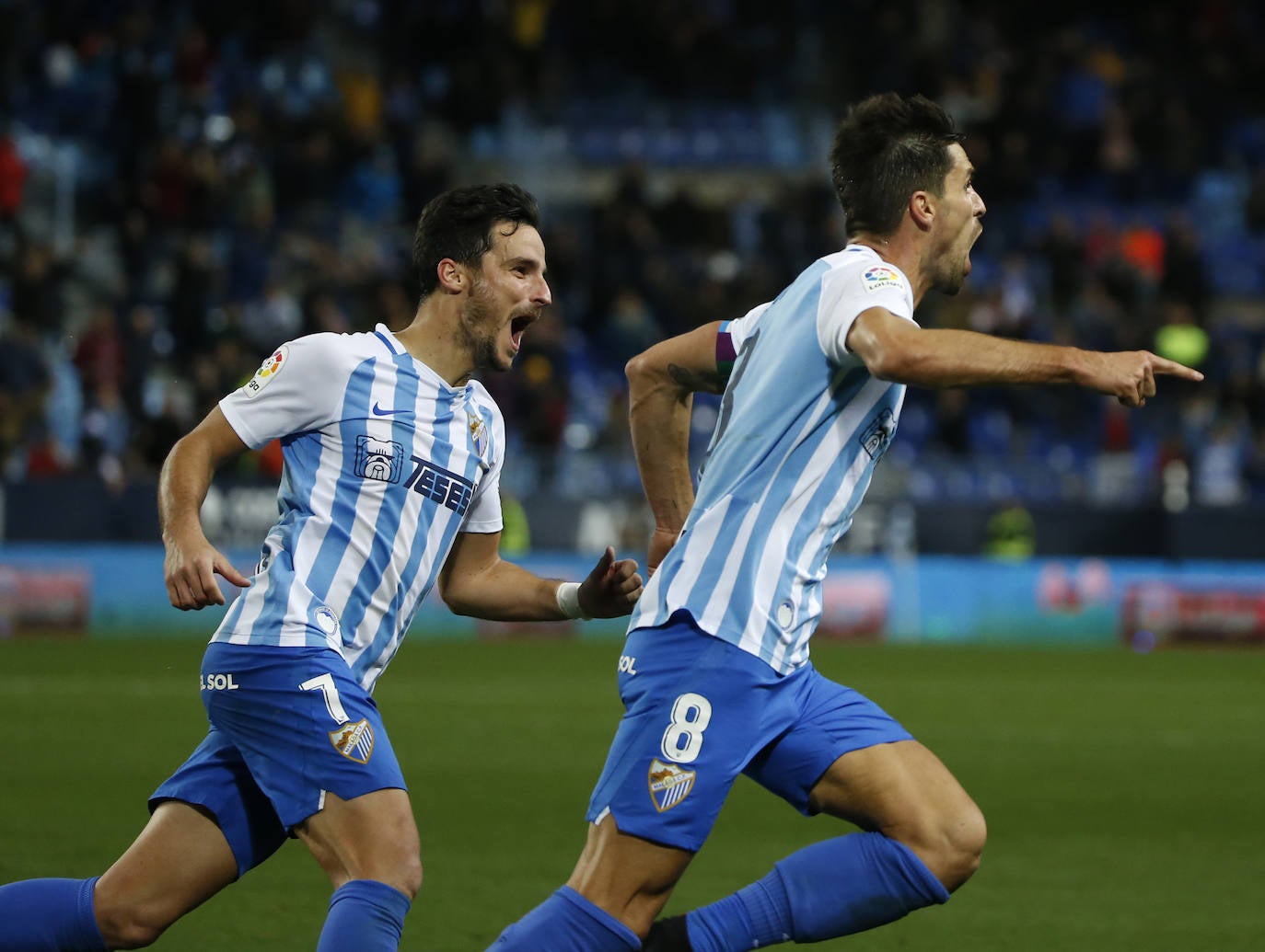 Fotos: La victoria del Málaga ante el Numancia, en imágenes