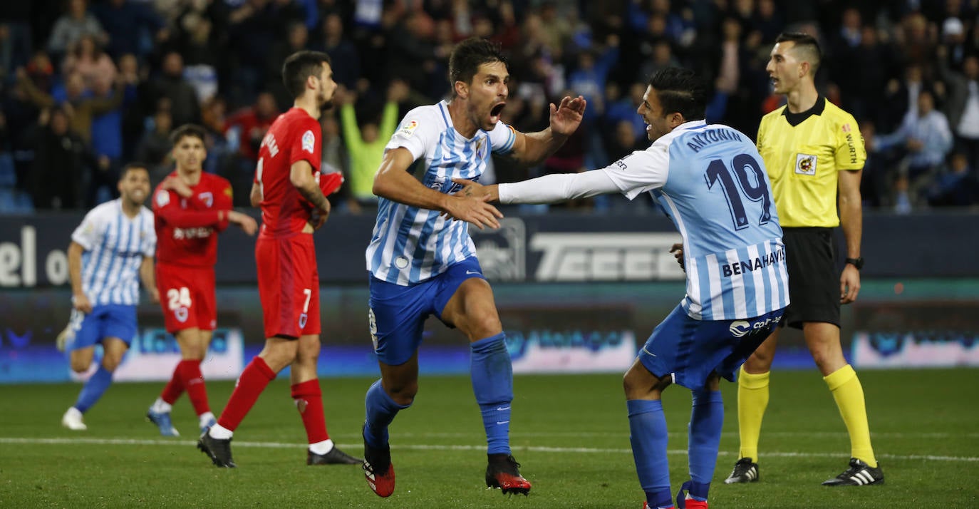 Fotos: La victoria del Málaga ante el Numancia, en imágenes