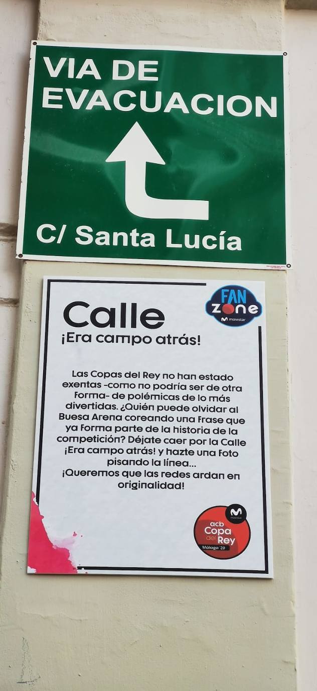 Fotos: Últimos preparativos para la Copa del Rey de baloncesto en Málaga