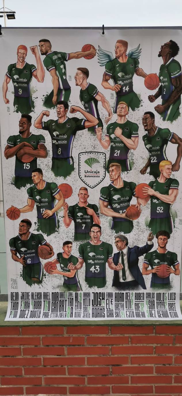 Fotos: Exposición de carteles y caricaturas de baloncesto de Jesús Roldán