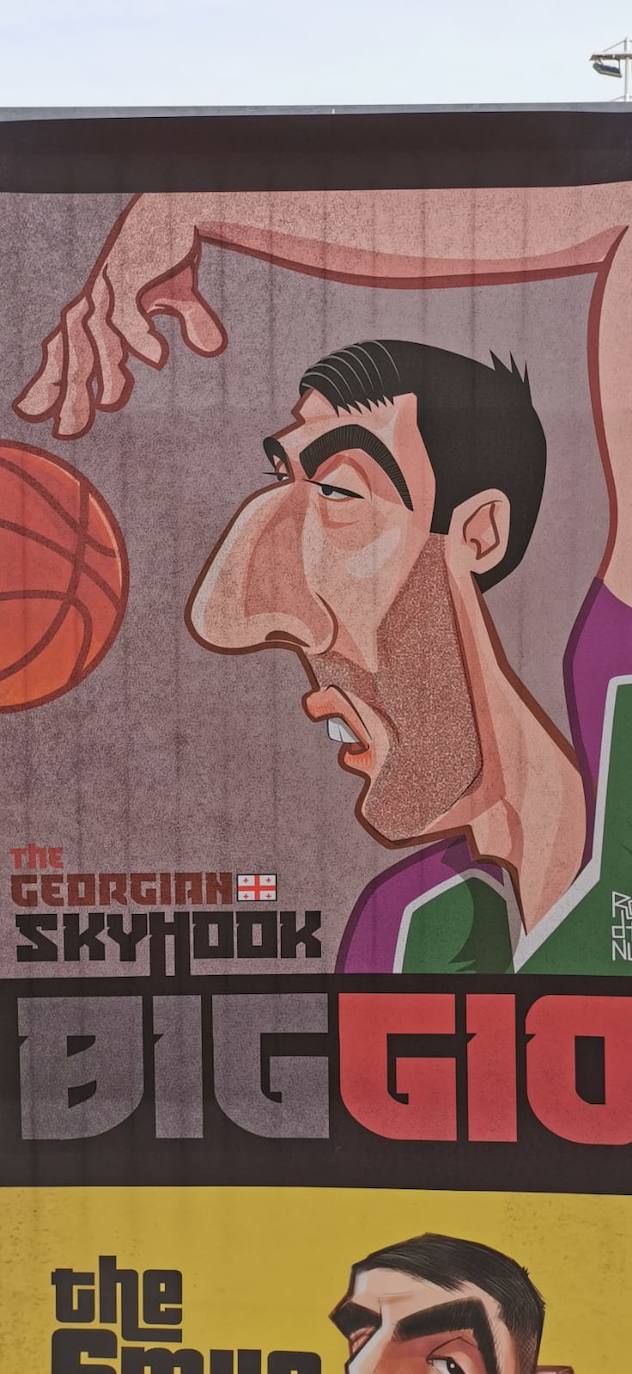 Fotos: Exposición de carteles y caricaturas de baloncesto de Jesús Roldán