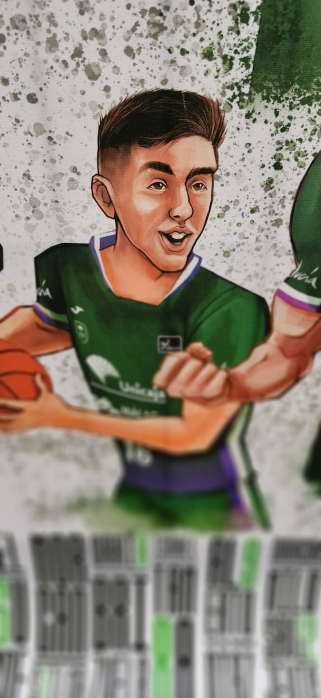 Fotos: Exposición de carteles y caricaturas de baloncesto de Jesús Roldán