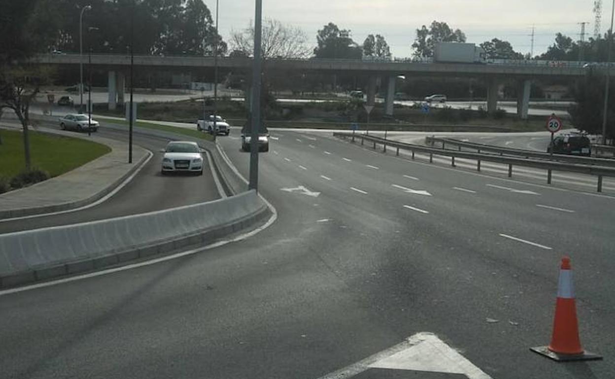 Fluidez en la autovía y en los accesos al nuevo 'outlet' de lujo de Plaza Mayor