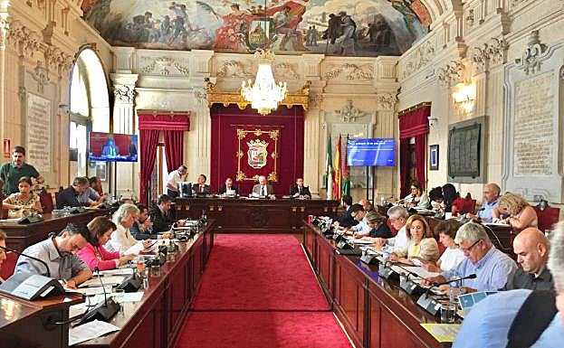 Pleno de julio de 2018, donde se llegaron a los acuerdos de García Morato.