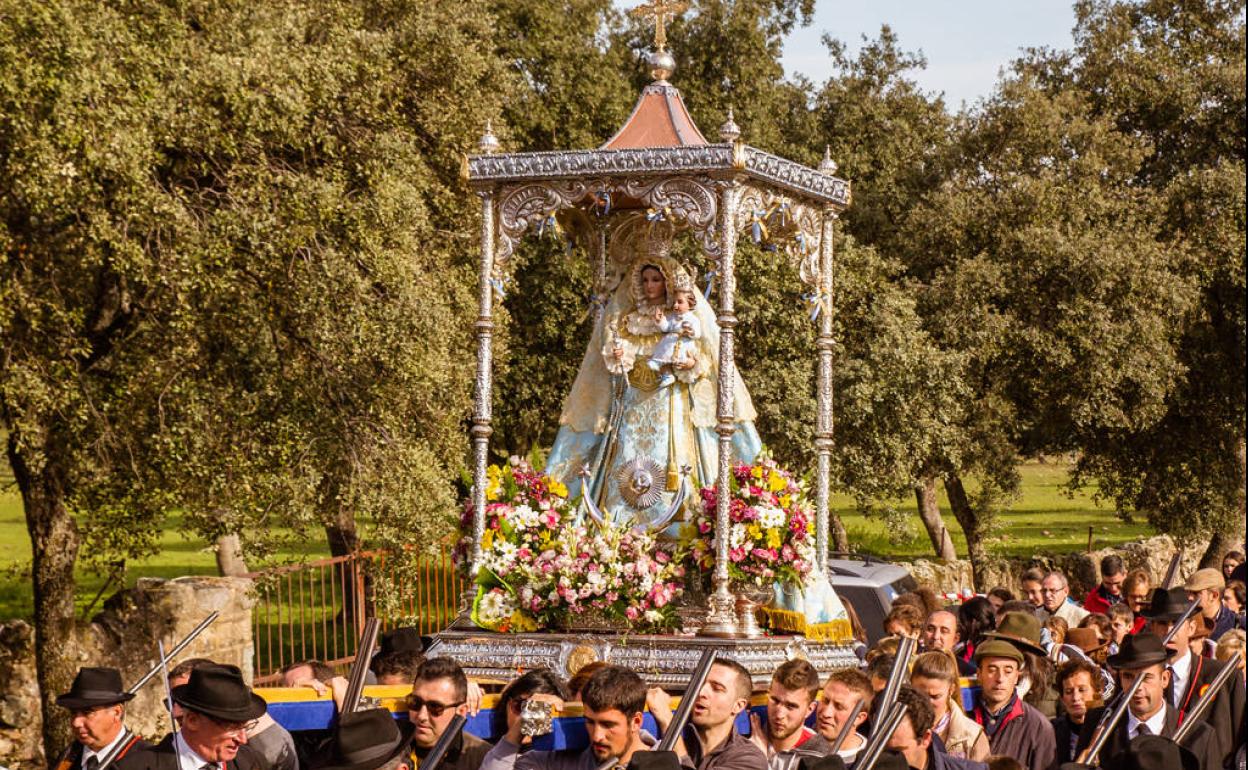 La localidad vive este domingo uno de sus días grandes