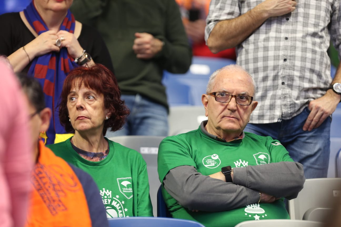 Llenazo en el Carpena para ver el Real Madrid-Valencia y el Unicaja-Andorra