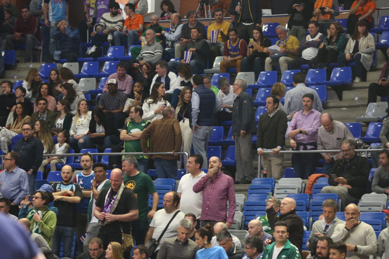 Gradas llenas en el Martín Carpena para ver el Unicaja-Real Madrid