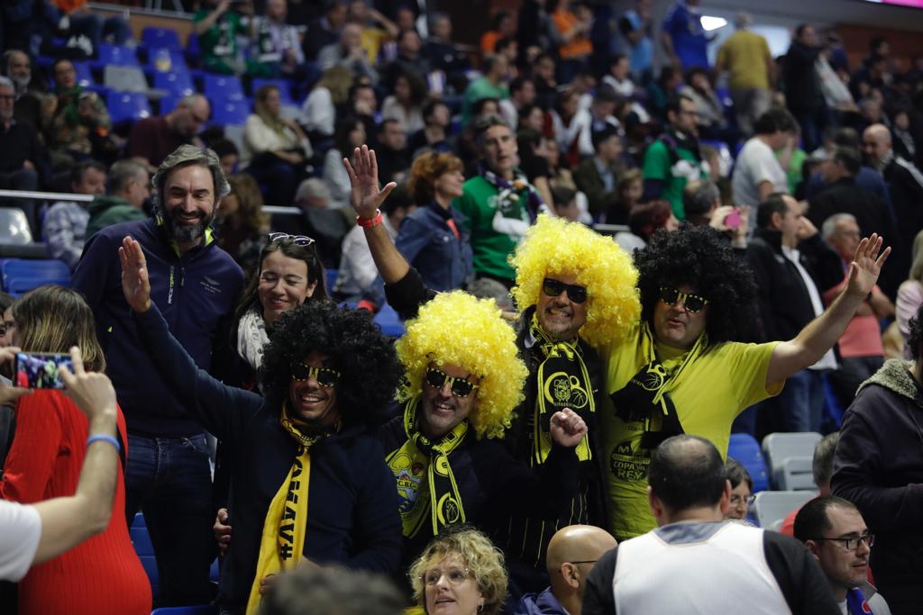 Gradas llenas en el Martín Carpena para ver el Unicaja-Real Madrid