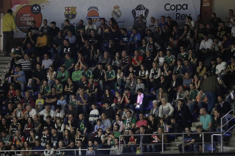 Gradas llenas en el Martín Carpena para ver el Unicaja-Real Madrid