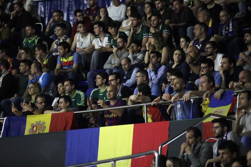 Gradas llenas en el Martín Carpena para ver el Unicaja-Real Madrid