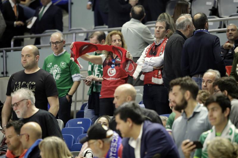 Gradas llenas en el Martín Carpena para ver el Unicaja-Real Madrid