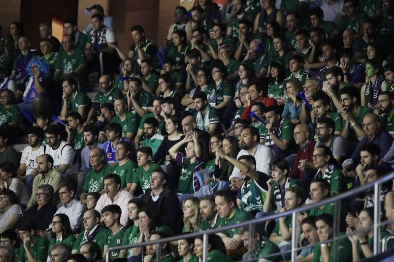 Gradas llenas en el Martín Carpena para ver el Unicaja-Real Madrid