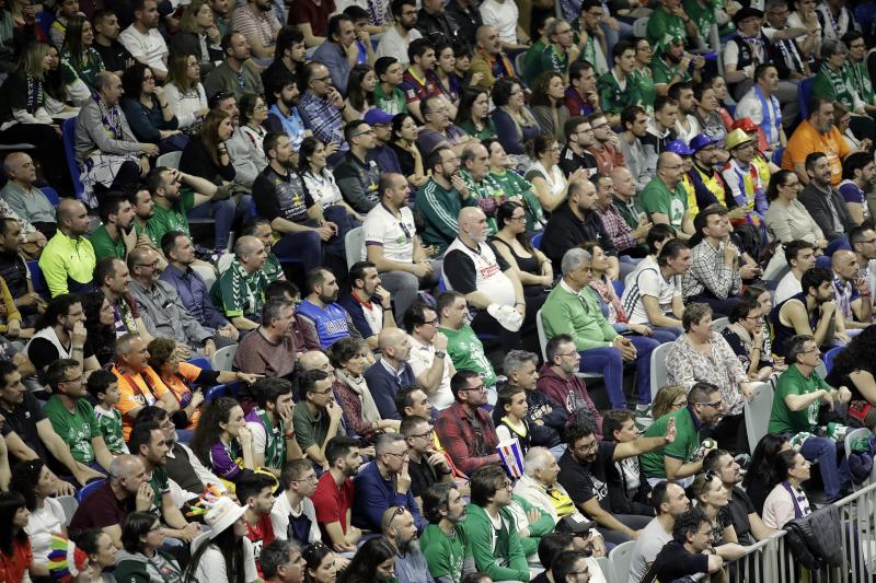 Gradas llenas en el Martín Carpena para ver el Unicaja-Real Madrid