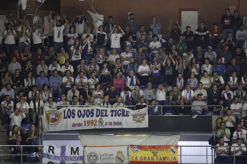 Gradas llenas en el Martín Carpena para ver el Unicaja-Real Madrid