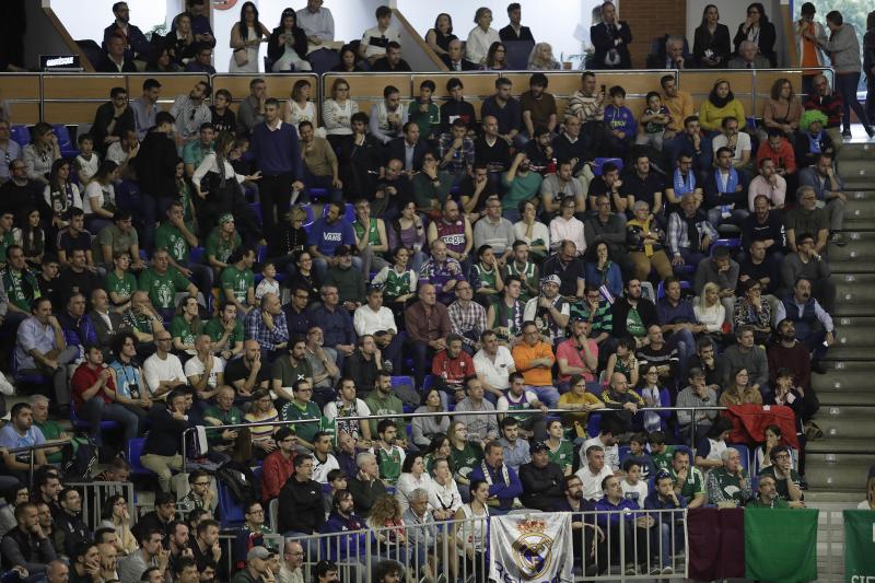 Gradas llenas en el Martín Carpena para ver el Unicaja-Real Madrid