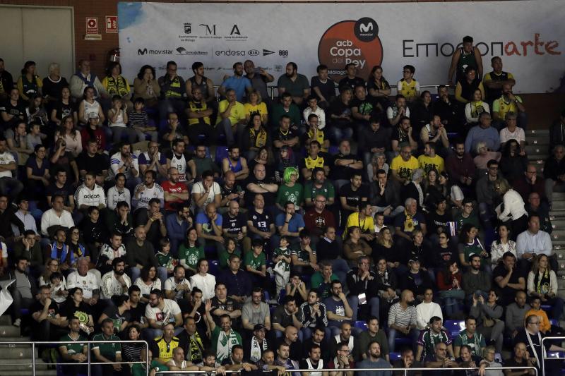 Gradas llenas en el Martín Carpena para ver el Unicaja-Real Madrid