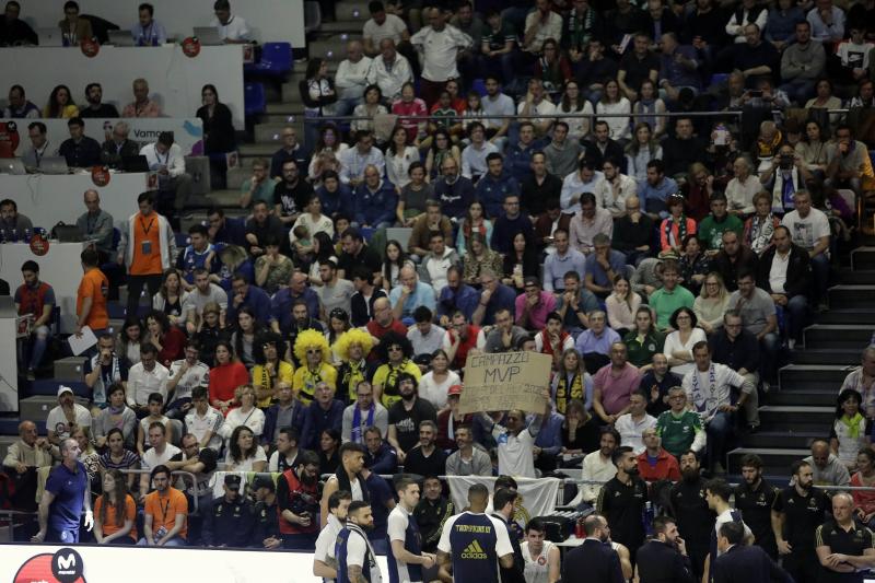 Gradas llenas en el Martín Carpena para ver el Unicaja-Real Madrid