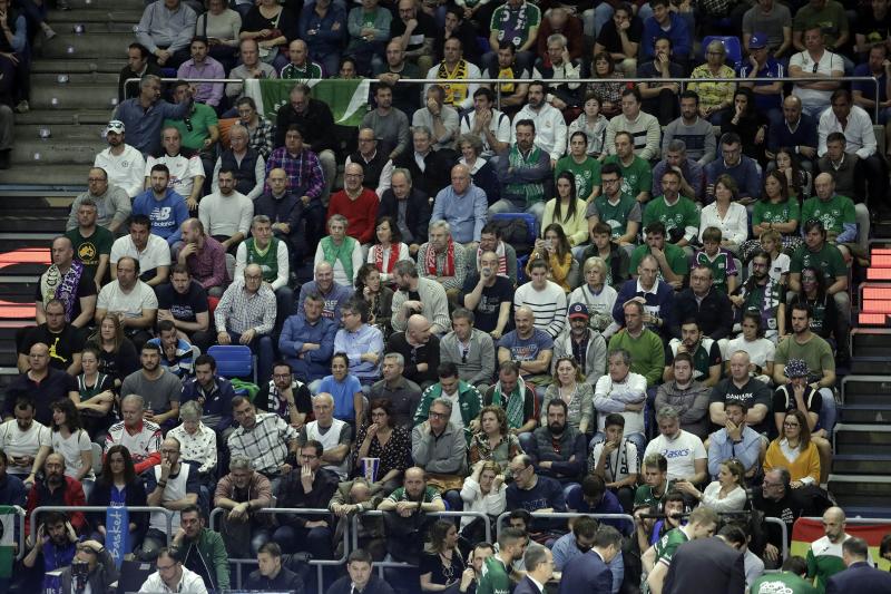 Gradas llenas en el Martín Carpena para ver el Unicaja-Real Madrid