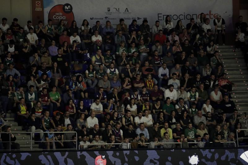 Gradas llenas en el Martín Carpena para ver el Unicaja-Real Madrid