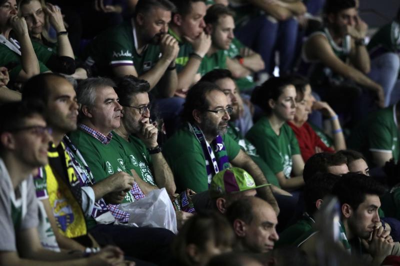 Gradas llenas en el Martín Carpena para ver el Unicaja-Real Madrid