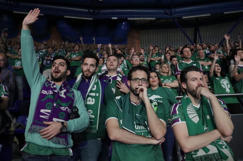 Gradas llenas en el Martín Carpena para ver el Unicaja-Real Madrid