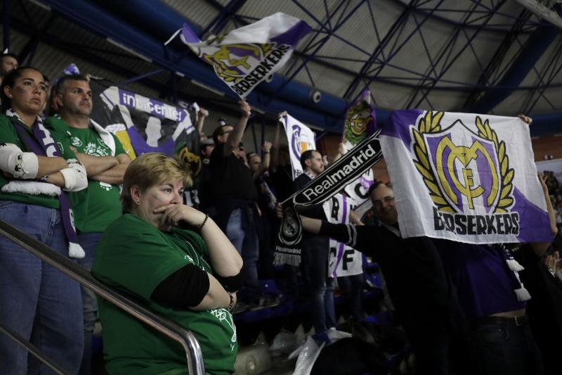 Gradas llenas en el Martín Carpena para ver el Unicaja-Real Madrid