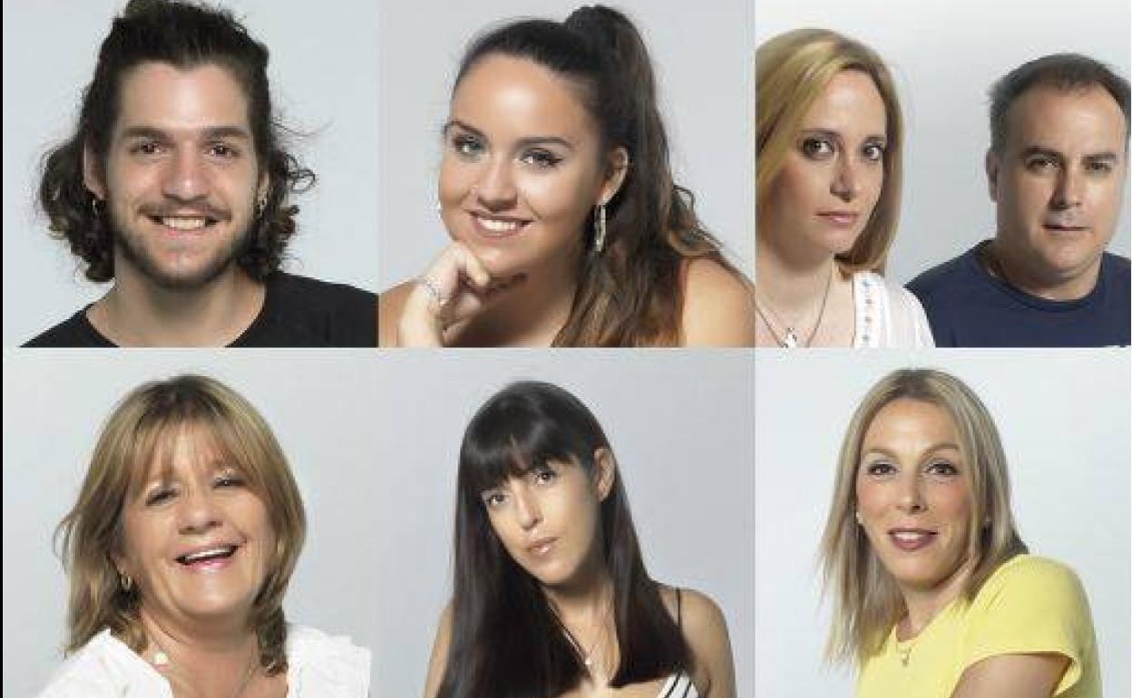 Algunas de las personas que ofrecen su testimonio tras padecer una meningitis. 