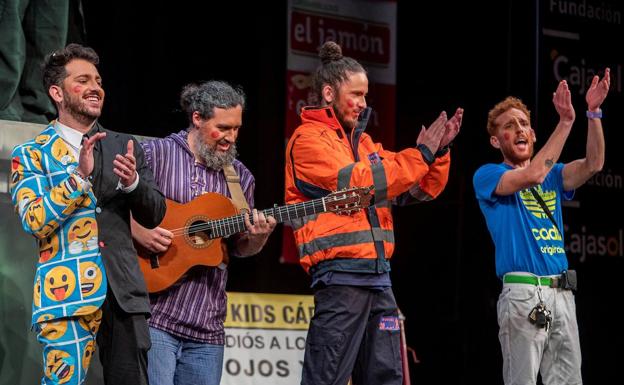 'El cuarteto del More', ganadores en su categoría.