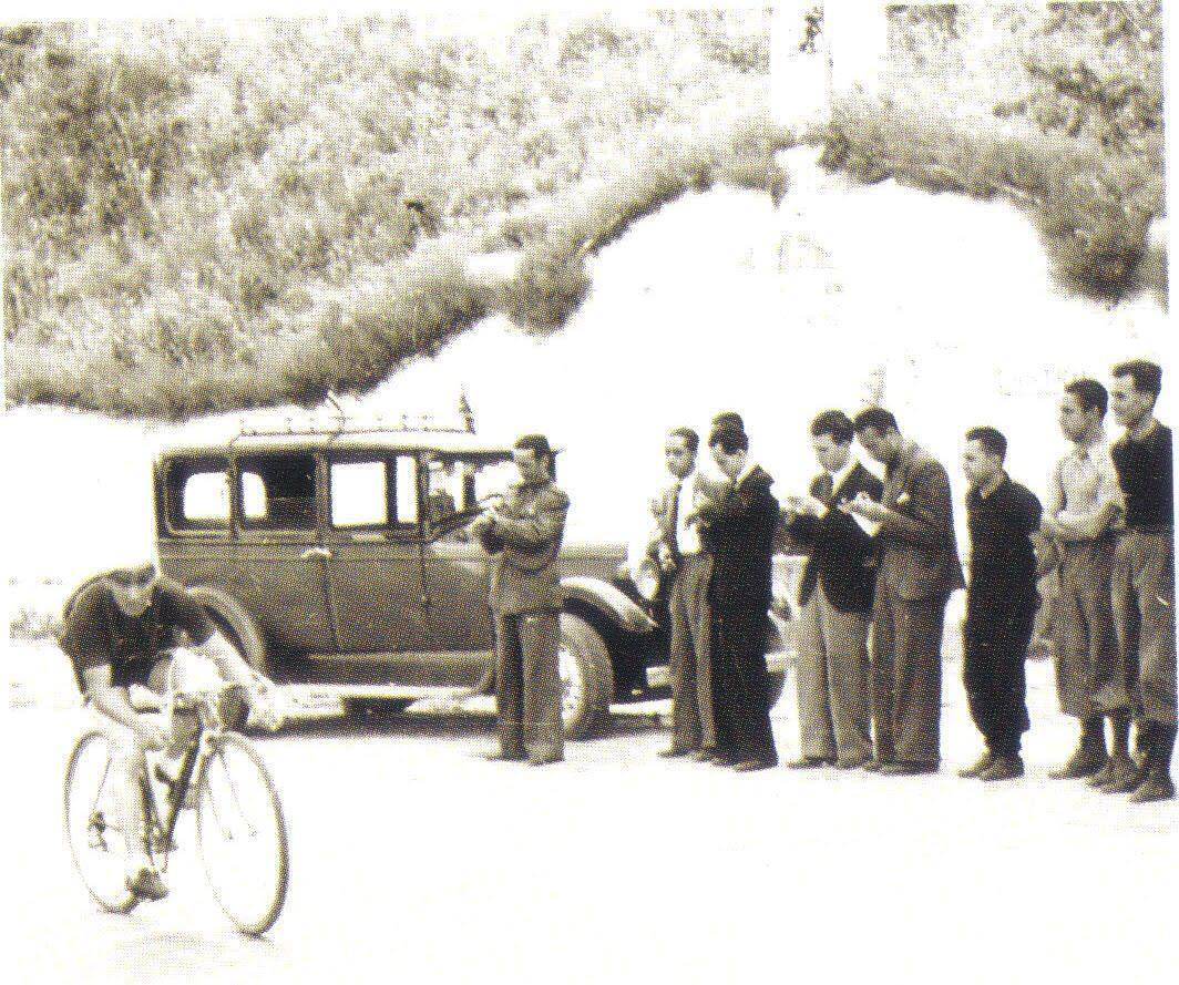 Imagen de archivo de una de las pruebas deportivas a la Fuente de la Reina.