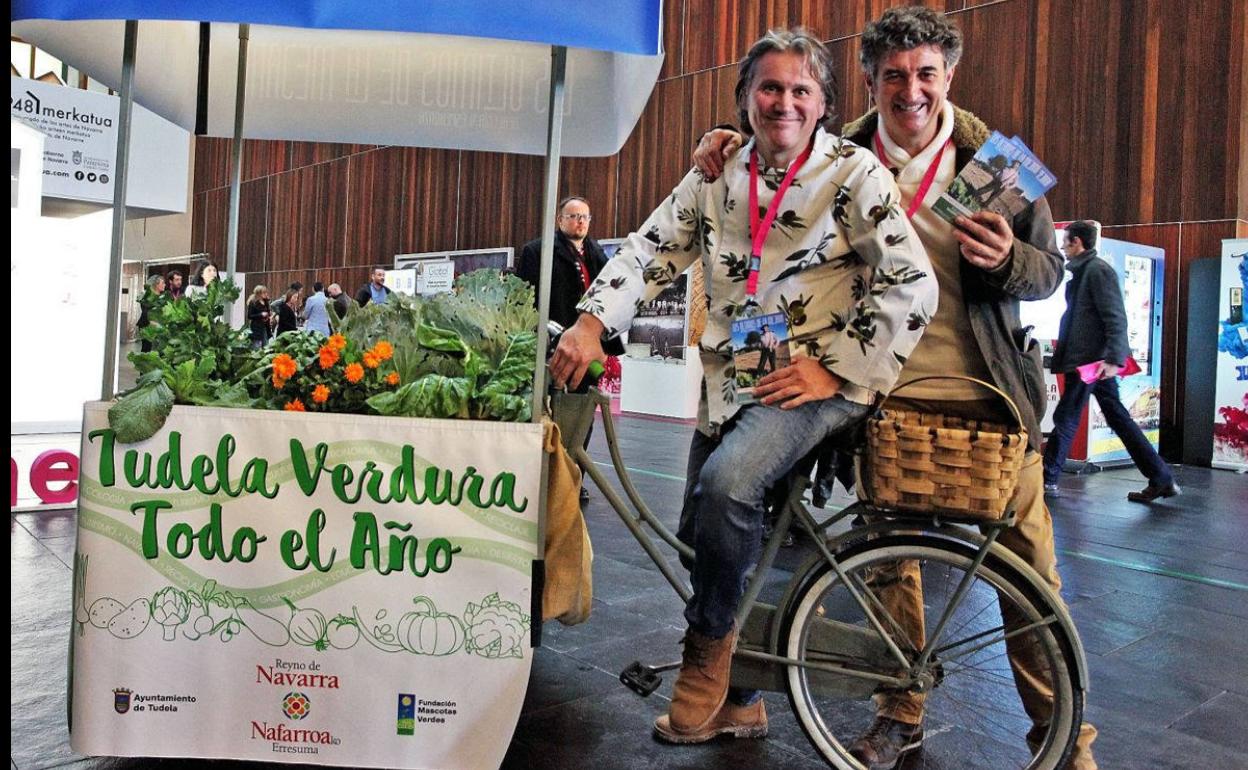 Desde Tudela en 'verducleta' con destino al Festival de Málaga