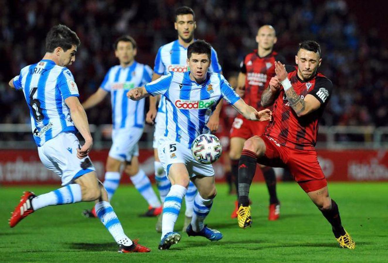 Fotos: Las mejores imágenes del Mirandés-Real Sociedad