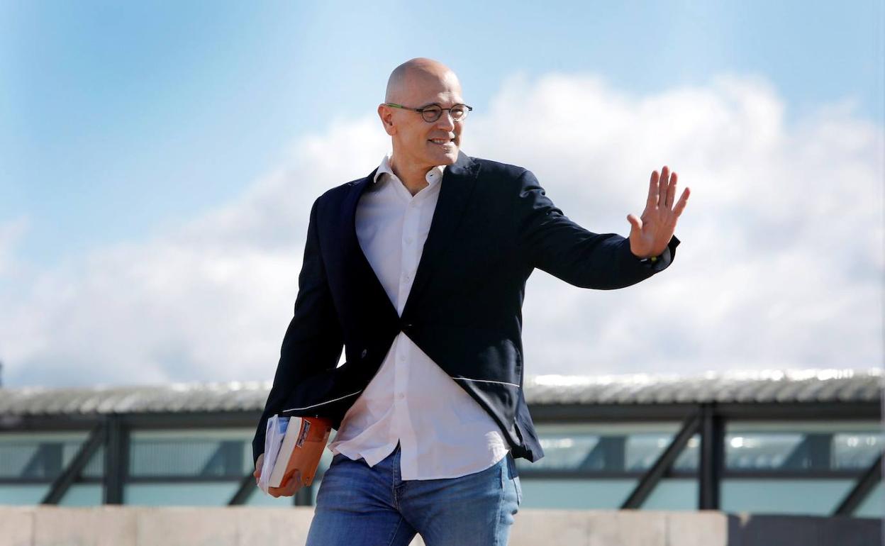 Raül Romeva, exconsejero de Exteriores. 