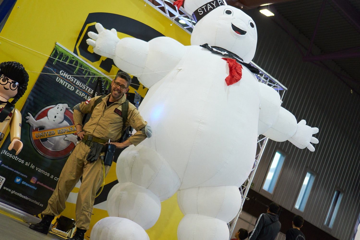 El estand de los Cazafantasmas en FreakCon 2020.