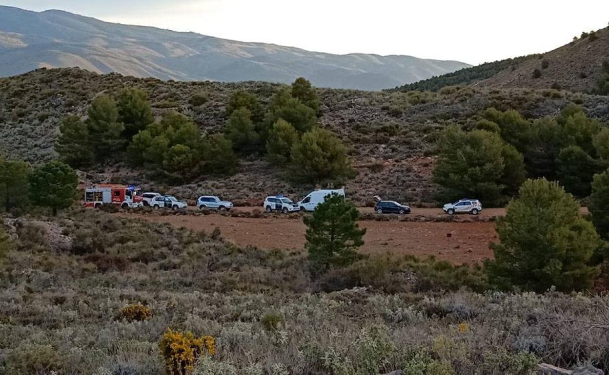 Rescate de un cazador en Laujar de Andarax