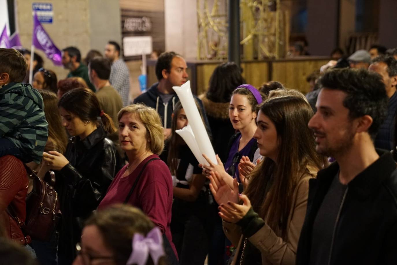 Fotos: La marcha del 8M en Málaga, en imágenes