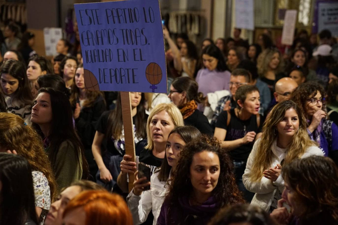 Fotos: La marcha del 8M en Málaga, en imágenes